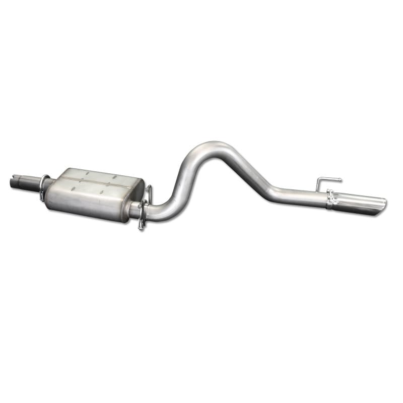 JBA 87-96 Jeep Wrangler YJ 2.5L/4.0L/4.2L 304SS Single Rear Exit Cat-Back Exhaust thumbnail 2