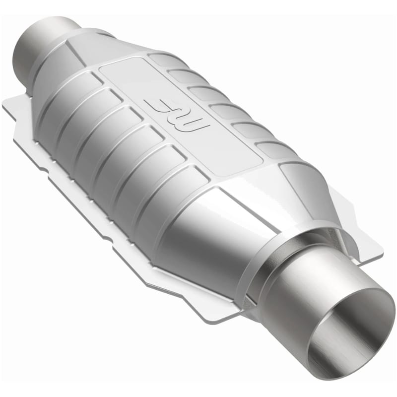 MagnaFlow Universal Catalytic Converter 2.25in Inlet/Outlet Center/Center Oval Rear (California) thumbnail 2
