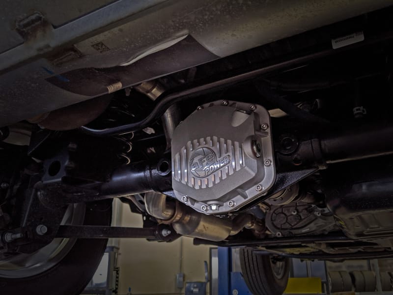 aFe Power Street Series Rear Differential Cover Raw w/Machined Fins 18-21 Jeep Wrangler JL Dana M200 thumbnail 4