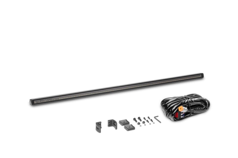 Go Rhino Xplor Flash Series Single Multi Function LED Light Bar (Track Mount) 30in. - Blk thumbnail 2