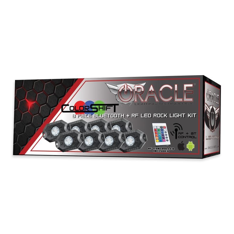Oracle Bluetooth + RF Underbody Rock Light Kit - 8 PCS - ColorSHIFT thumbnail 3
