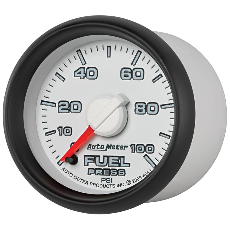 Autometer Factory Match 52.4mm Full Sweep Electronic 0-100 PSI Fuel Pressure Gauge Dodge thumbnail 2