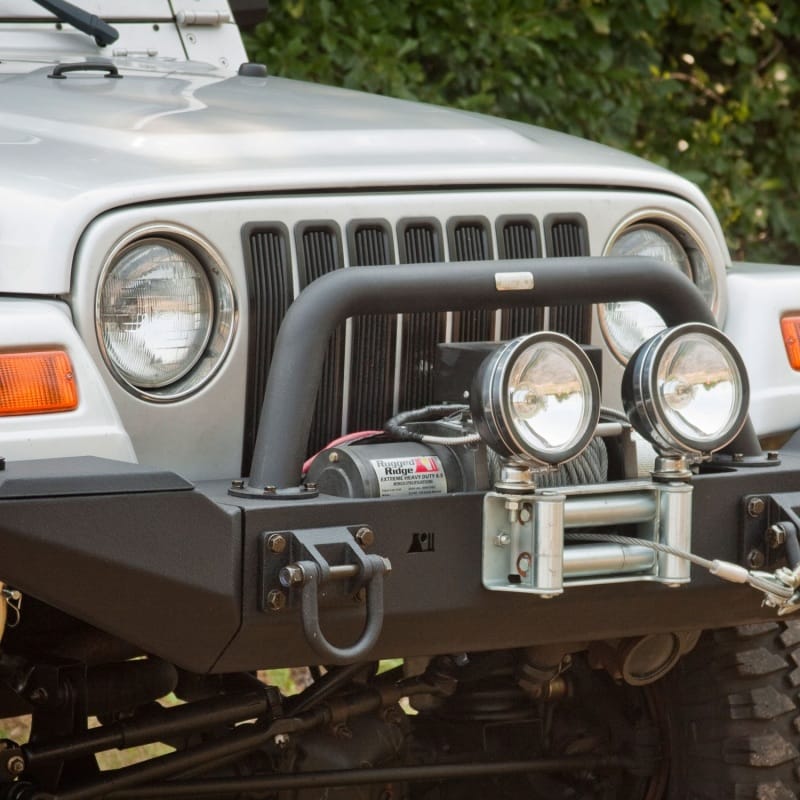 Rugged Ridge Billet Grille Inserts Black 97-06 Jeep Wrangler thumbnail 2