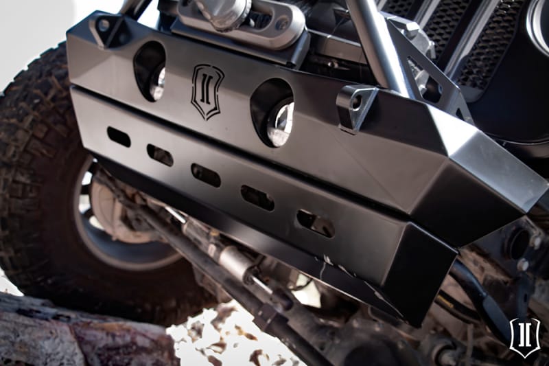 ICON 2018+ Jeep Wrangler JL / 2020+ JT Front Pro-Series Bumper Skid thumbnail 4
