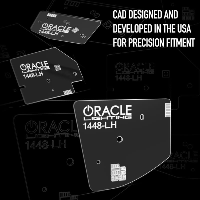 Oracle 19-21 RAM 1500 Projector LED Headlight DRL Kit - RGBW+A w/ RF Controller thumbnail 3