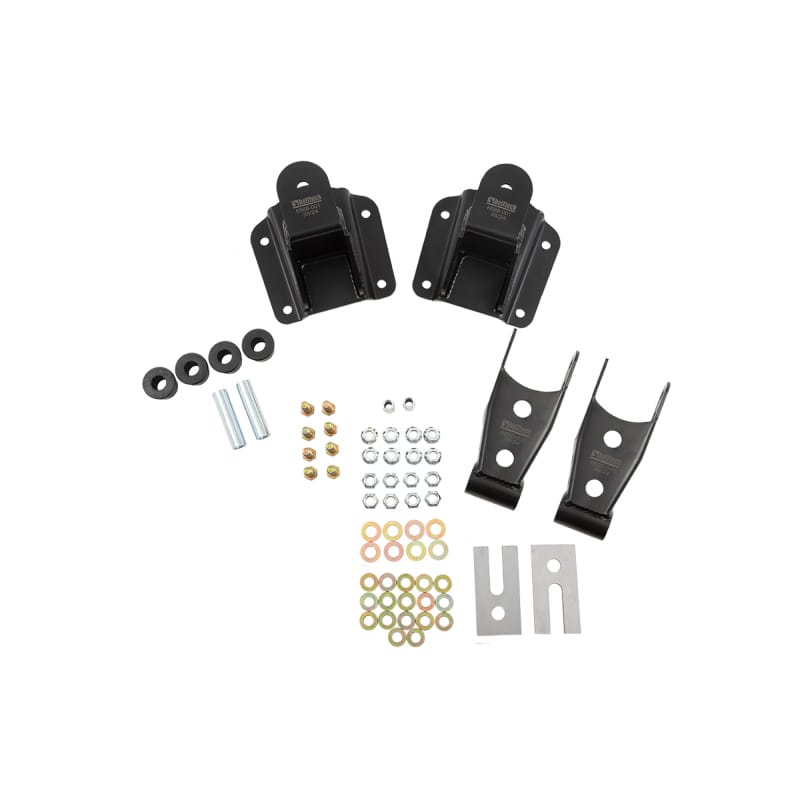 Belltech SHACKLE AND HANGER KIT 94-00 Dodge RAM 3500 4inch