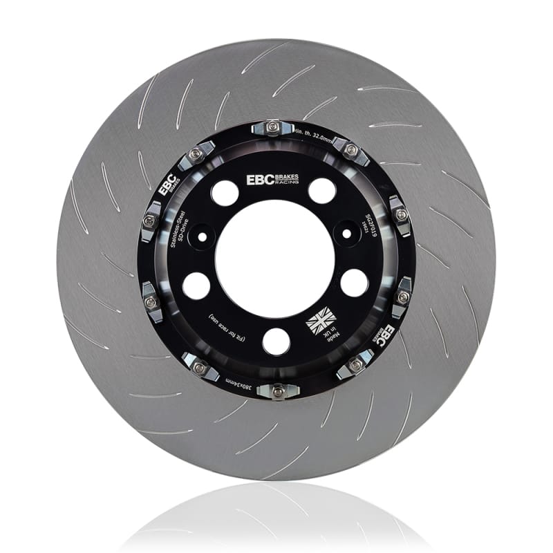 EBC Racing 2015+ Dodge Challenger SRT Hellcat 2 Piece SG Racing Front Rotors thumbnail 2