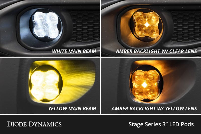 Diode Dynamics SS3 Sport Type FT Kit ABL - White SAE Fog thumbnail 4
