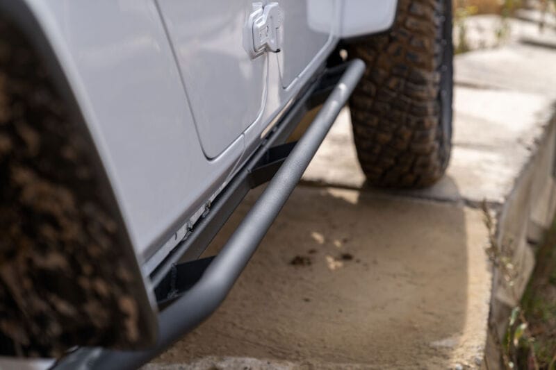 N-Fab Trail Slider Steps 2020 Jeep Wrangler Gladiator JT 4 Door All Beds - SRW - Textured Black thumbnail 6
