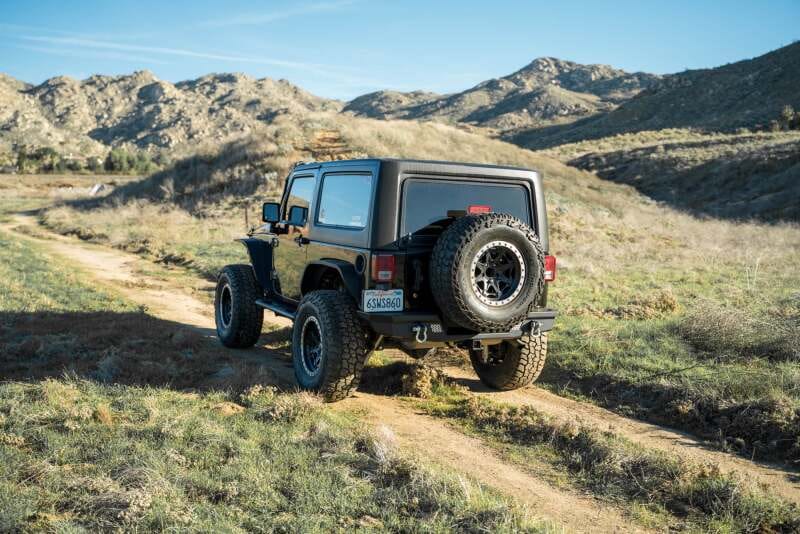 DV8 Offroad 07-18 Jeep Warngler JK Full-Width Rear Bumper