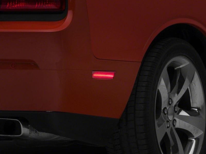 Raxiom 08-14 Dodge Challenger Axial Series LED Side Marker Lights- Clear thumbnail 2