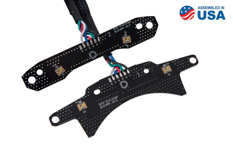Diode Dynamics 15-21 Dodge Challenger RGBW DRL LED Boards thumbnail 6