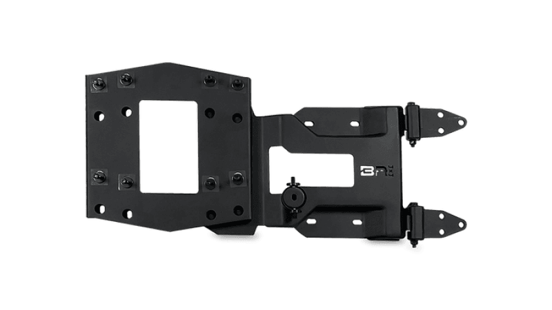 Body Armor 4x4 18-22 Jeep Wrangler JL Reinforced Tire Carrier - Black