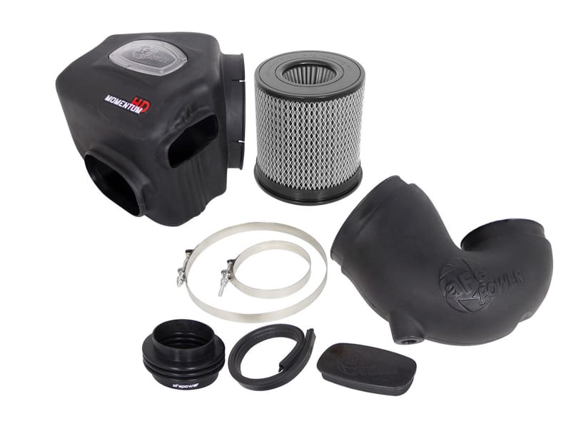 aFe Momentum HD Cold Air Intake System w/ Pro DRY S Filter Dodge Diesel Trucks 94-02 L6-5.9L (td) thumbnail 2