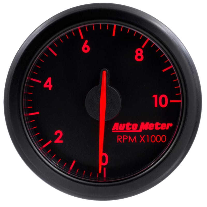 Autometer Airdrive 2-1/6in Tachometer Gauge 0-10K RMP - Black thumbnail 6