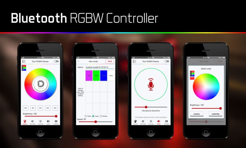 Diode Dynamics - Bluetooth RGBW M8 Controller 1ch thumbnail 6