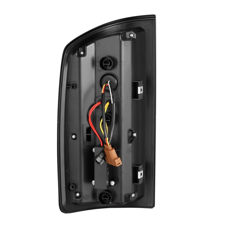 AlphaRex 07-08 Dodge Ram1500/07-09 Dodge Ram 2500+3500 Luxx-Series LED Tail Lights(Pair) Black/Red thumbnail 2