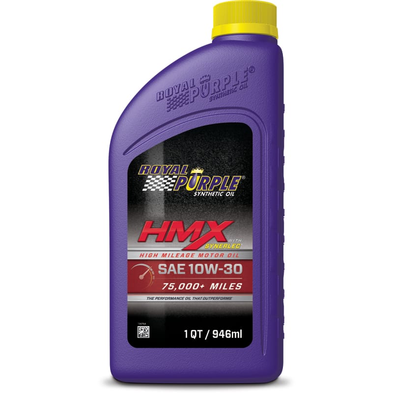 Royal Purple HMX Premium Synthetic High Mileage 10W30 Motor Oil - 1 Quart thumbnail 2