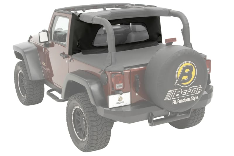 Bestop Around Windjammer - 03-06 Jeep Wrangler TJ Wrap (Black Diamond)