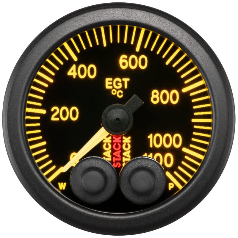 Autometer Stack 52mm 0-1100 Deg C Pro-Control Exhaust Gas Temp Gauge - Black thumbnail 4