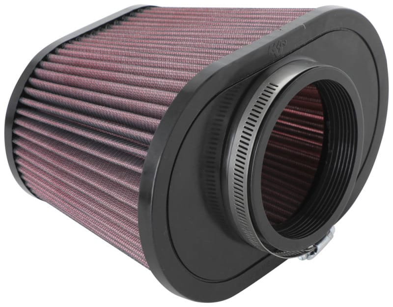 K&N Universal Clamp-On Air Filter 3.5in Flg ID x 8.5x5.25in B OD x 6.25x4in T OD x 5.5in H thumbnail 2
