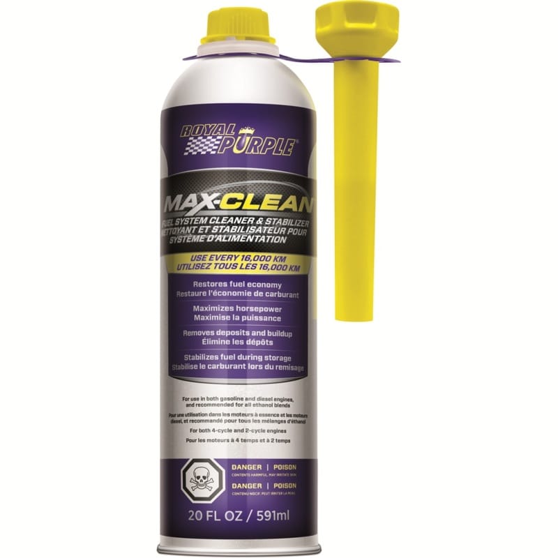 Royal Purple Max-Clean Fuel System Cleaner & Stabilizer (Canada) - 20oz thumbnail 2
