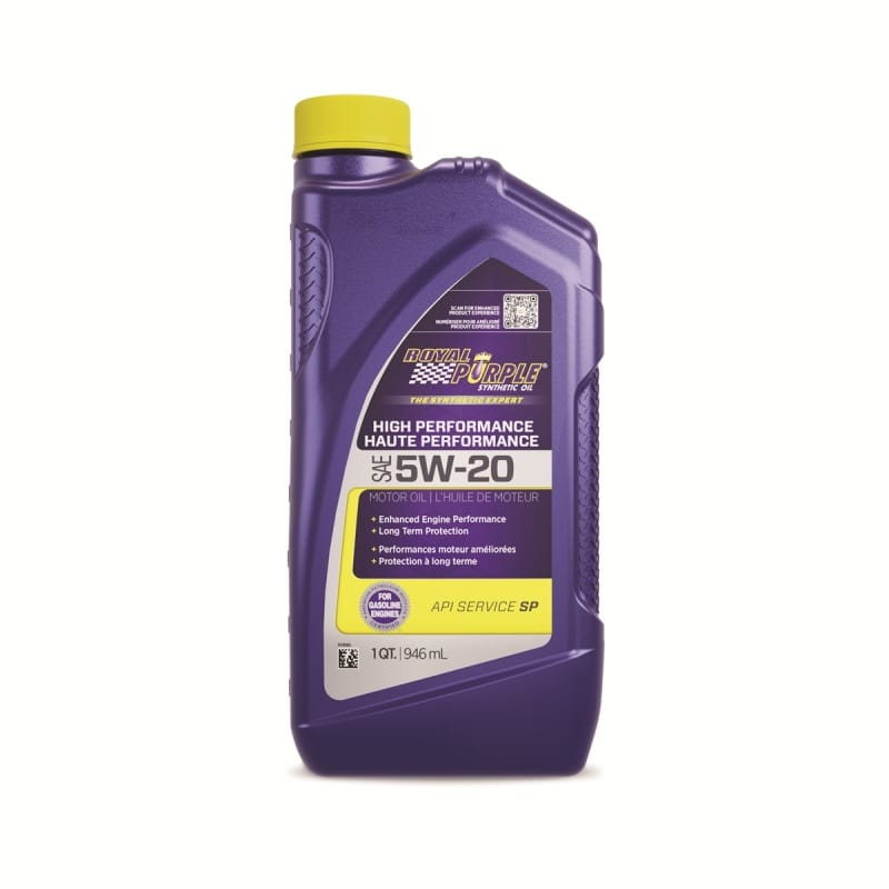 Royal Purple Synthetic High Performance 5W20 Motor Oil (Canada) - 1 Quart thumbnail 2