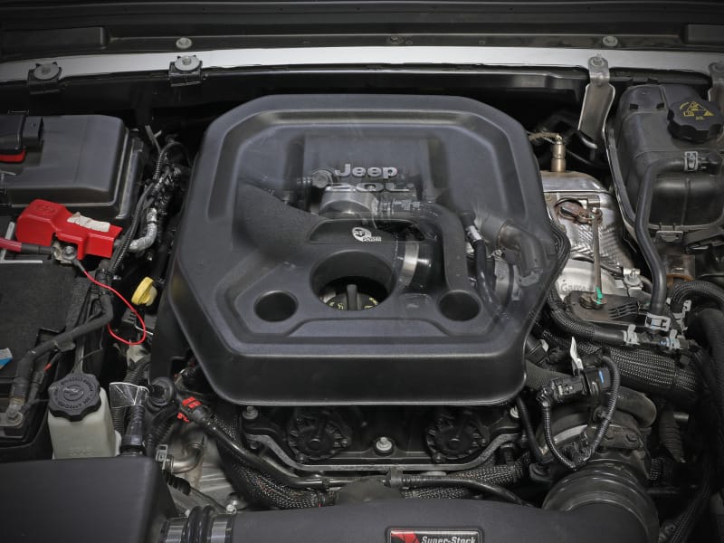 aFe BladeRunner 2 1/2in Intercooler Hot Side Charge Pipe 18-21 Jeep Wrangler JL L4-2.0L (t) - Black thumbnail 6