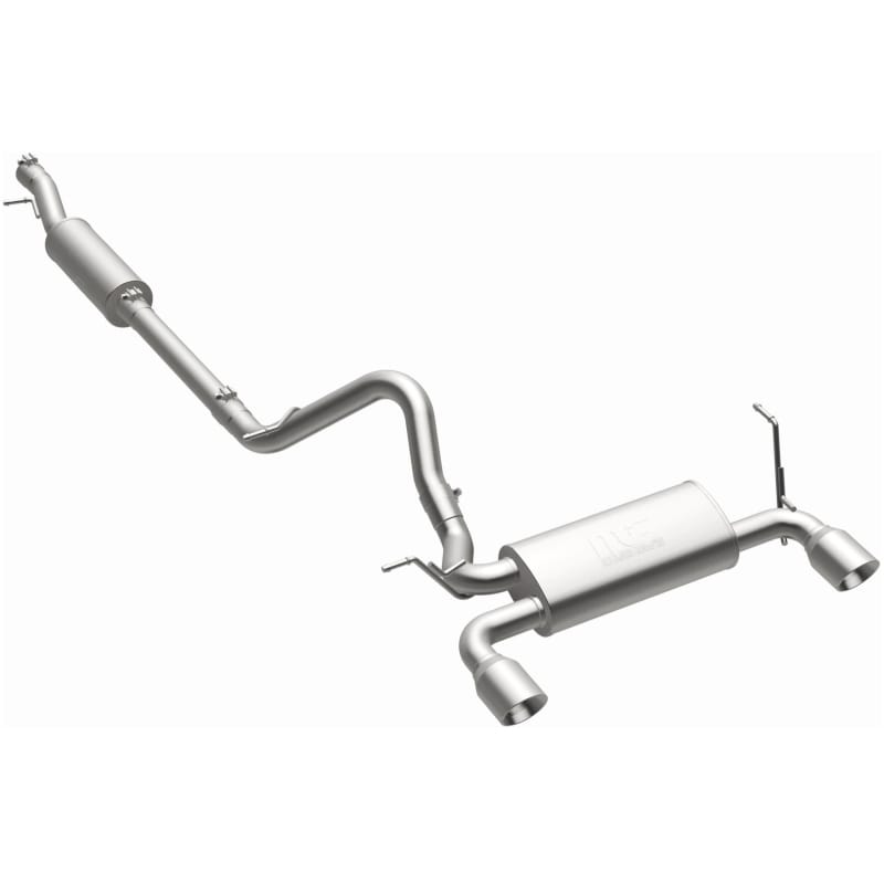 MagnaFlow Cat-Back 12-16 Jeep Wrangler GT 3.6L V6 Black Tips thumbnail 2