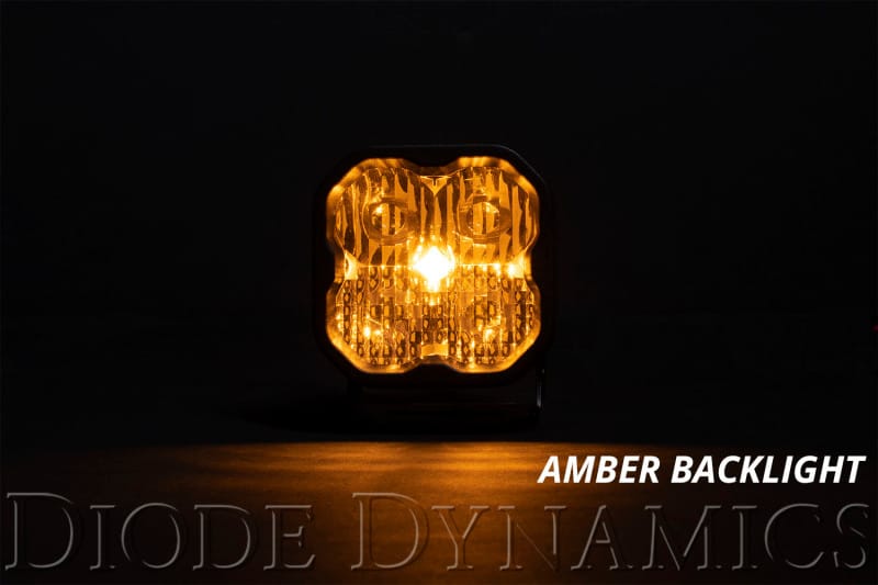 Diode Dynamics SS3 Sport ABL - Yellow Flood Standard (Pair) thumbnail 5