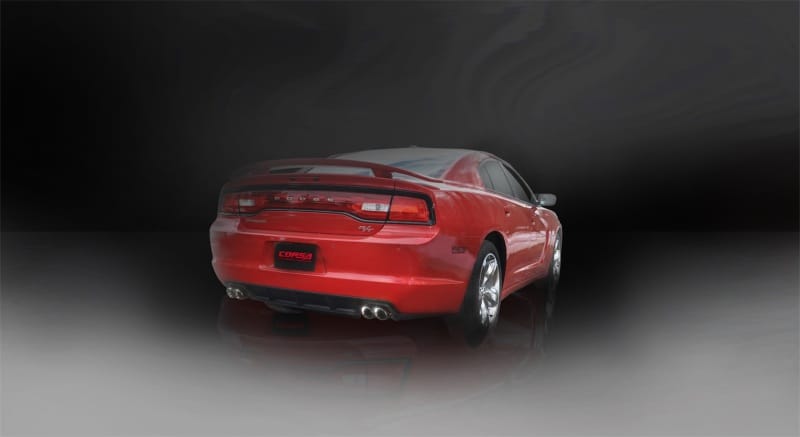 Corsa 2011-2013 Dodge Charger R/T 5.7L V8 Polished Sport Cat-Back Exhaust thumbnail 2