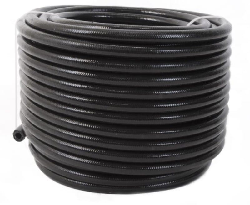 Aeromotive PTFE SS Braided Fuel Hose - Black Jacketed - AN-06 x 16ft thumbnail 2