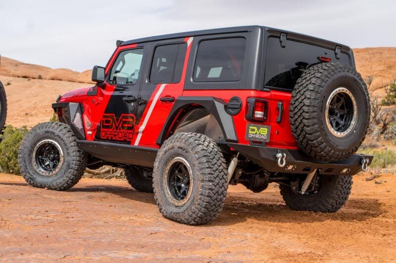 DV8 Offroad 2018+ Jeep Wrangler JL Rear Inner Fenders - Black thumbnail 3