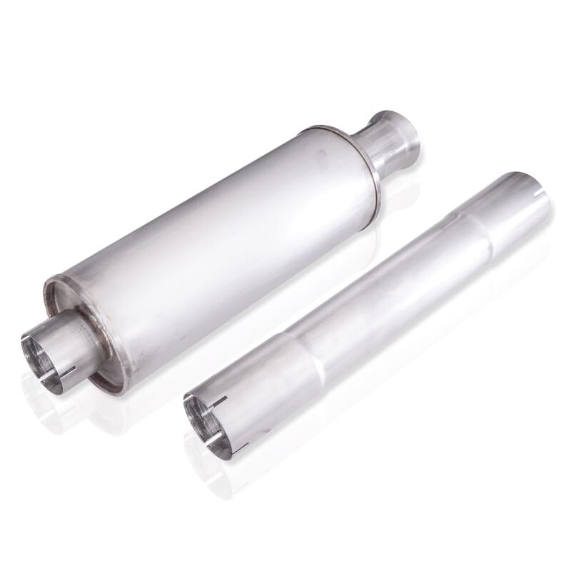 Stainless Works 2018+ Jeep Wrangler JL 304SS Factory Connect 2.5in Cat Back Exhaust System thumbnail 3