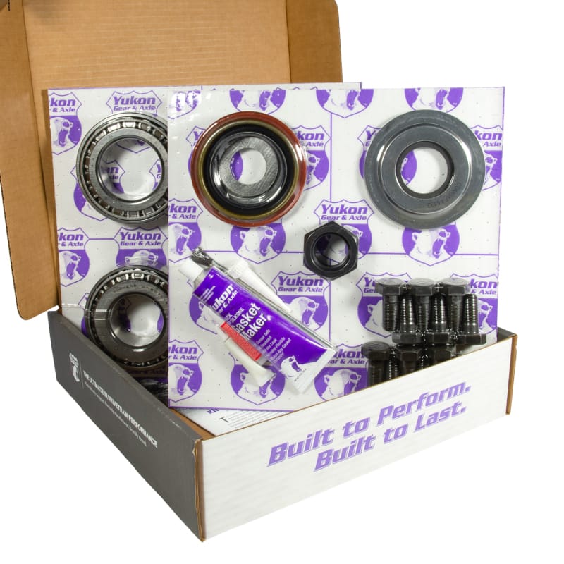 Yukon Gear 11.25in Dana 80 3.54 Rear Ring & Pinion Install Kit 4.125in OD Head Bearing thumbnail 4