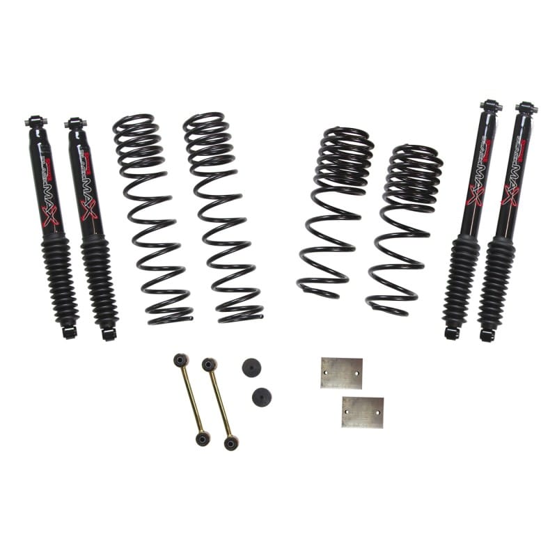 Skyjacker 2020 Jeep JL 4WD Rubicon Diesel 1.5in Dual Rate Long Travel Sus Lift Kit w/Blk Max Shocks thumbnail 2