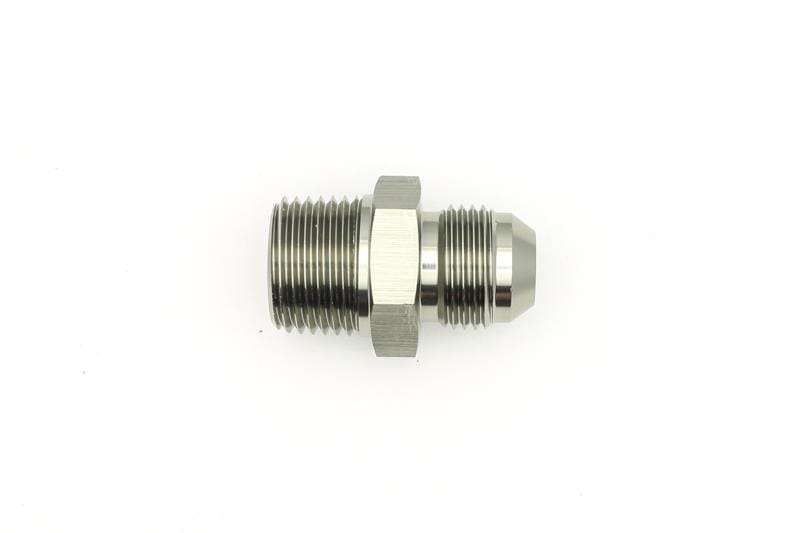 DeatschWerks 8AN Male Flare To 1/2in. Male NPT Adapter