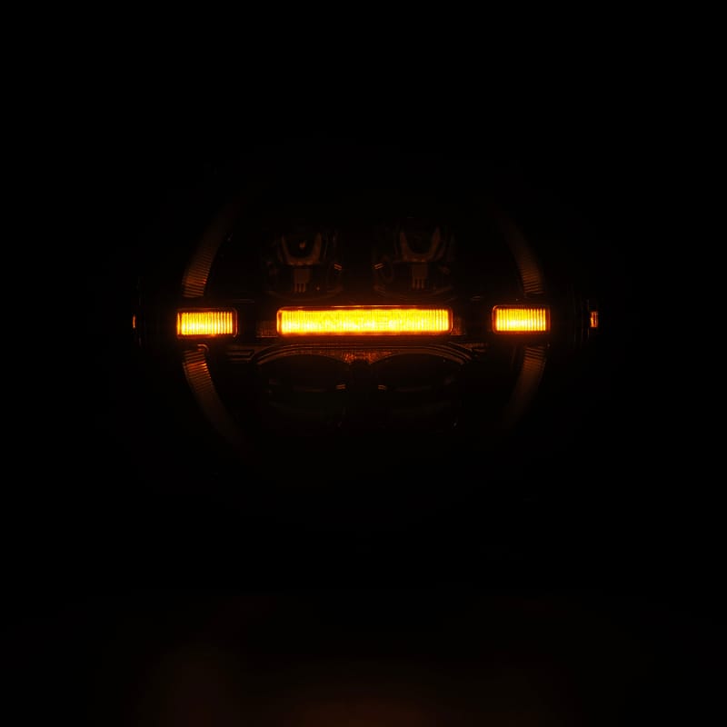 AlphaRex 18-23 Jeep Wrangler JL/Gladiator JT LED Proj Headlights Alpha-Blk w/ Activ Light/Seq Signal thumbnail 8