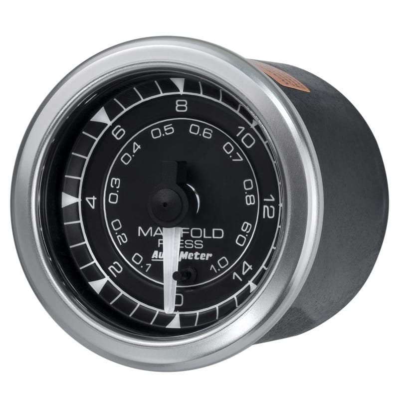 Autometer Chrono 2-1/16in 15PSI Manifold Pressure Gauge thumbnail 2