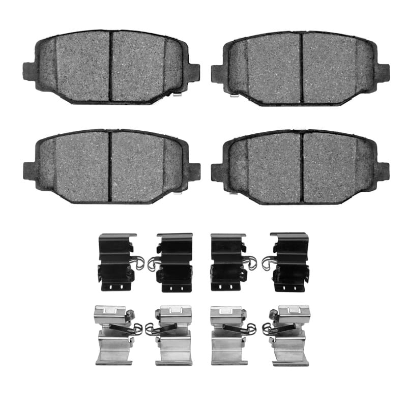 R1 12-20 Chrysler Town & Country Rear Euro Ceramic Pads & Hardware Kit