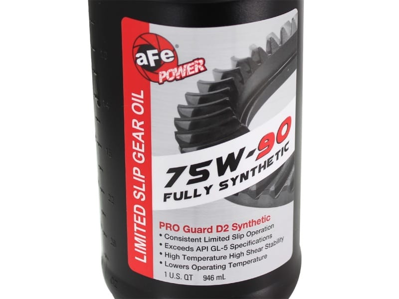 aFe Pro Guard D2 Synthetic Gear Oil, 75W90 1 Quart thumbnail 2