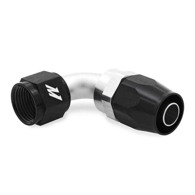 Mishimoto Aluminum -4AN 90 Degree Fitting - Black thumbnail 2