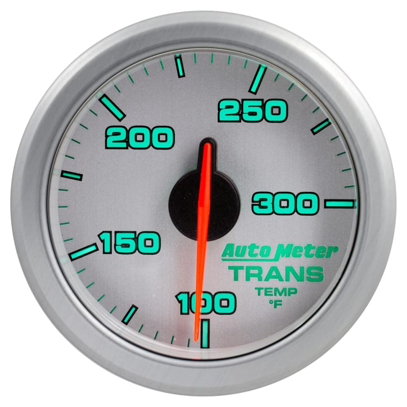 Autometer Airdrive 2-1/6in Trans Temperature Gauge 100-300 Degrees F - Silver thumbnail 7