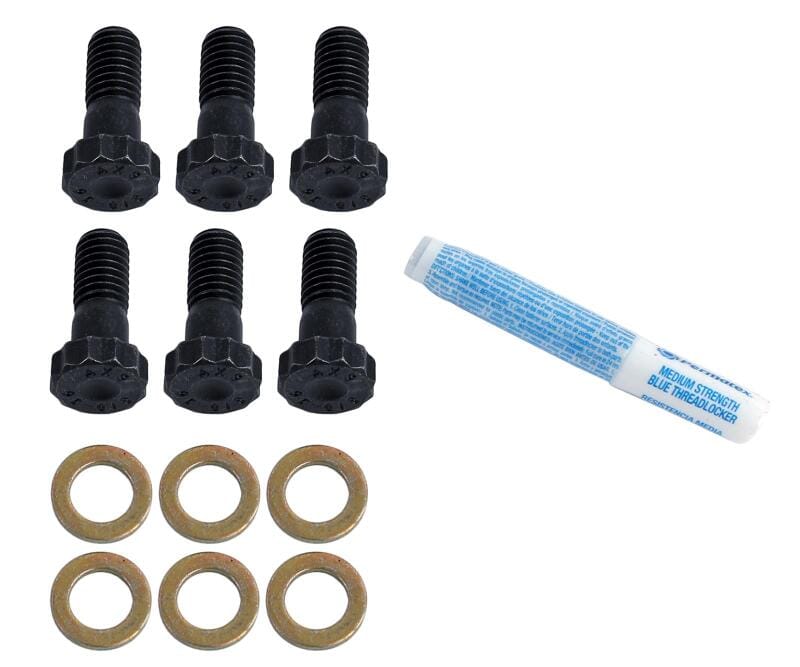 McLeod Bolt Kit 6 3/8-16 X 1.000in Chromoly - Black Oxide 9/16 Hex Head thumbnail 2