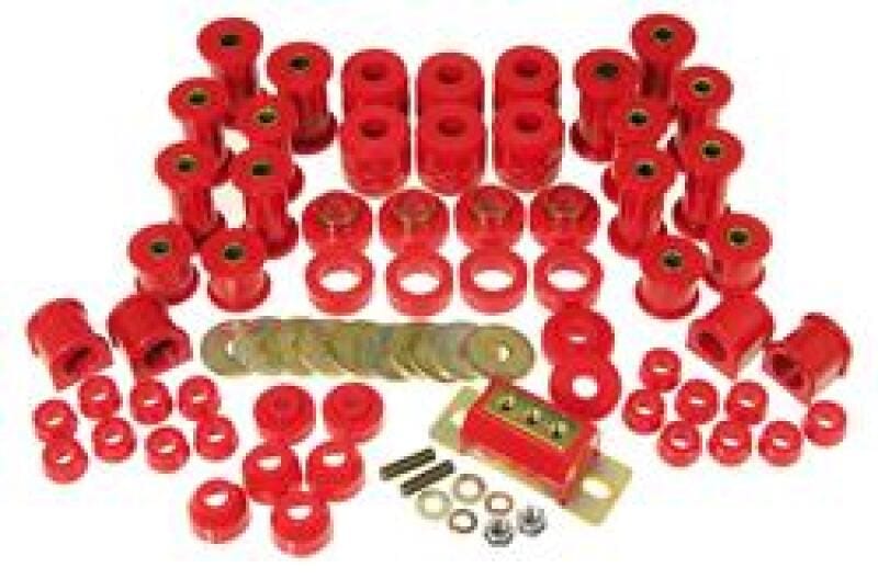 Prothane 87-96 Jeep Wrangler Total Kit - Red - 1-2009