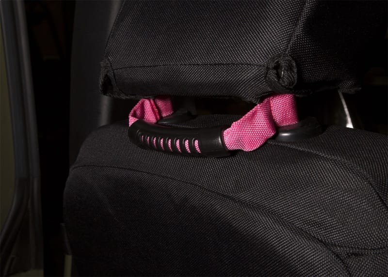 Rugged Ridge A-Pillar Grab Handle Pink 07-18 Jeep Wrangler JK thumbnail 3