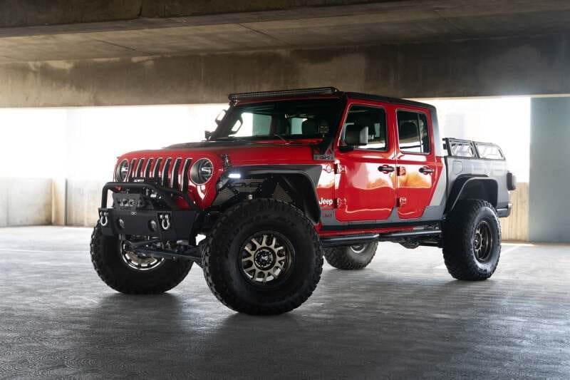DV8 Offroad 20-23 Jeep Gladiator JT Slim Fender Flares thumbnail 3