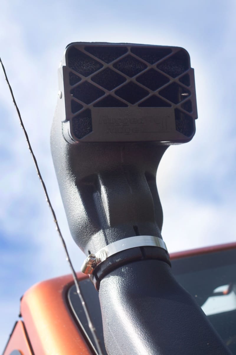 Rugged Ridge XHD High Mount Snorkel Extension 07-18 Jeep Wrangler JK thumbnail 2