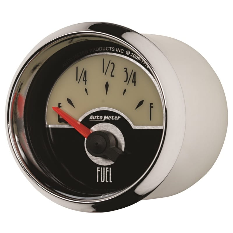AutoMeter Gauge Fuel Level 2-1/16in. 0 Ohm(e) to 90 Ohm(f) Elec Cruiser thumbnail 2