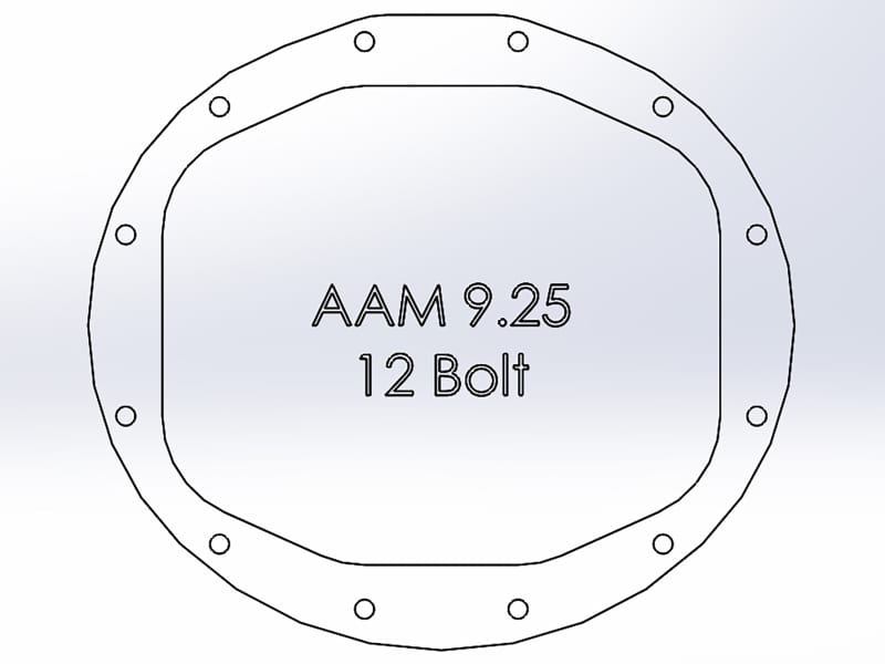 aFe Power Front/Rear Diff Cover Kit w/ Oil 19-25 Dodge L6 Trucks (AAM 9.25-12 & AAM 11.5/12-14) thumbnail 3